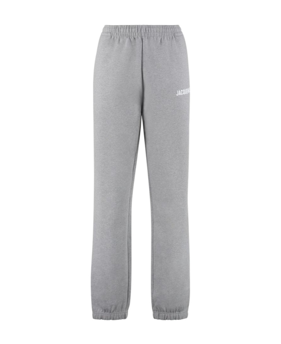 Jacquemus Logo Sweatpants In Gray