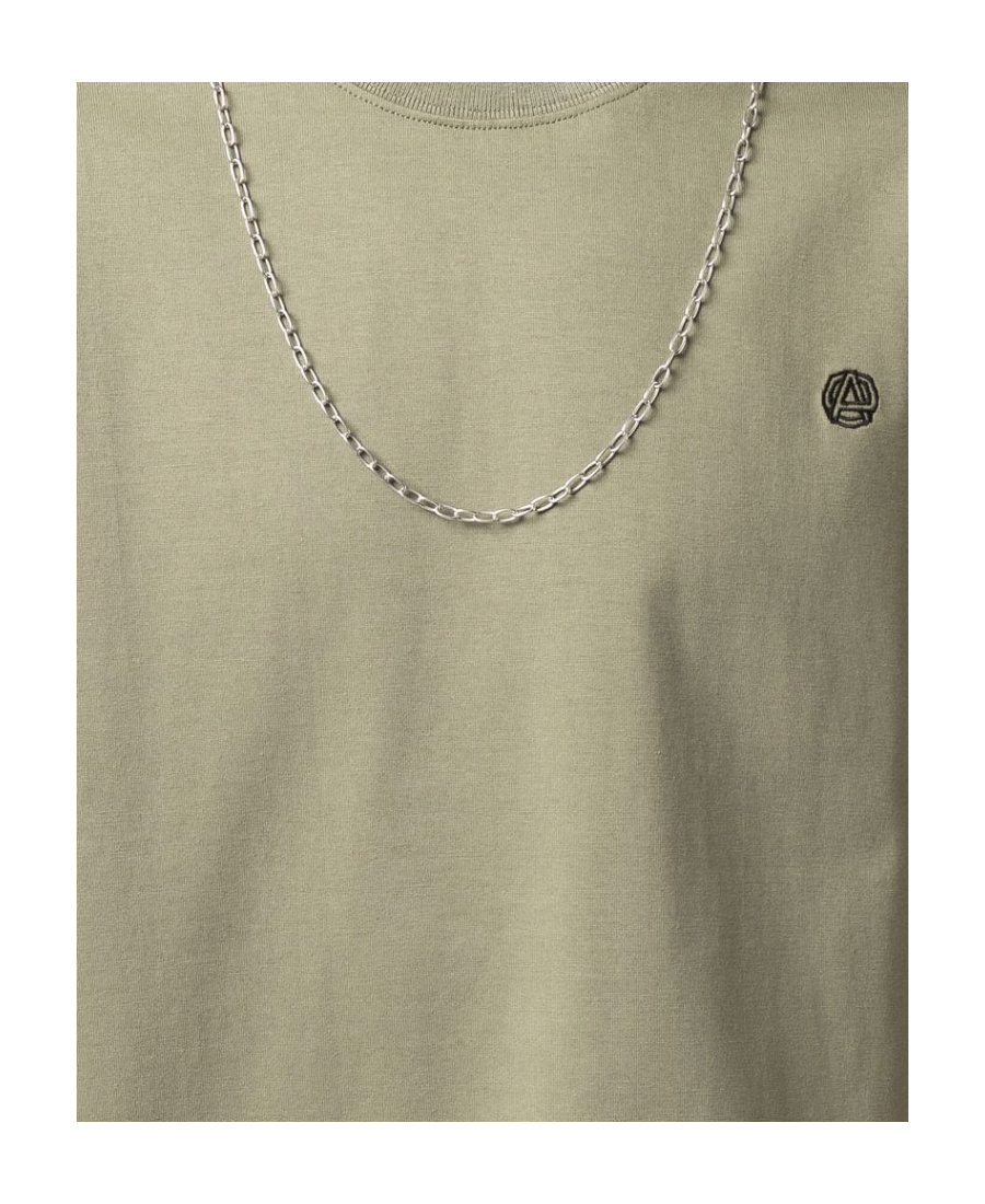 Ambush Embroidered-motif Short-sleeve T-shirt In Nude