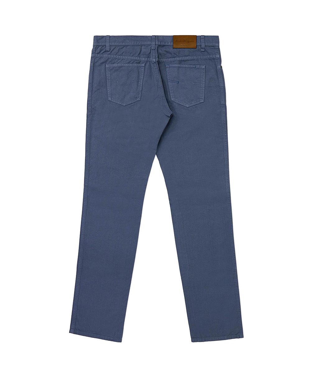 Ferragamo Straight Jeans In Blue