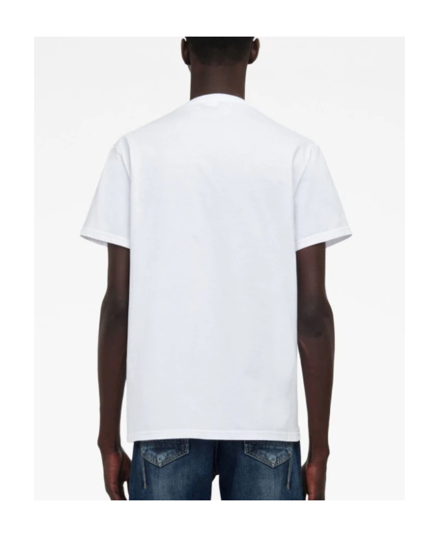 Alexander Mcqueen Logo-print Cotton T-shirt In White