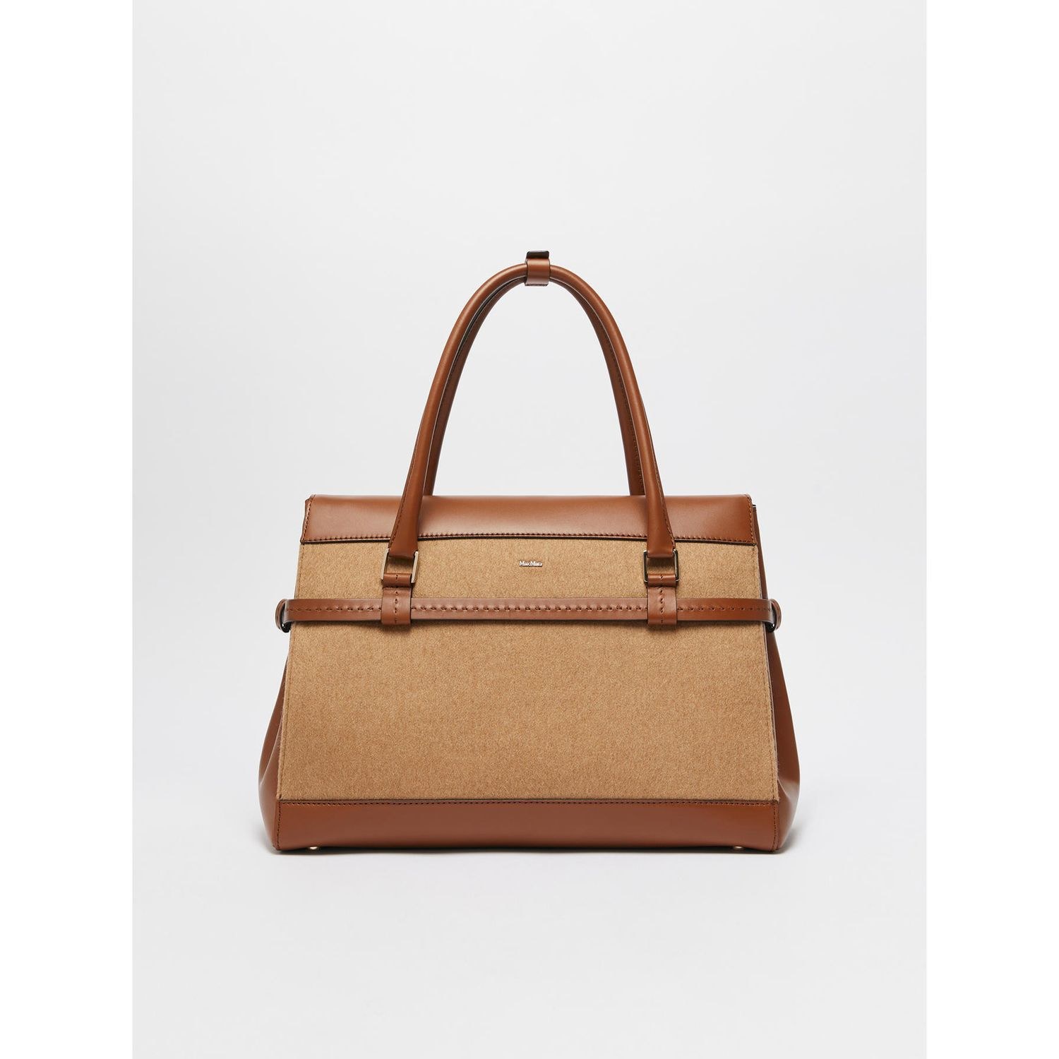 Max Mara Medium Margaux Shoulder Bag In Brown
