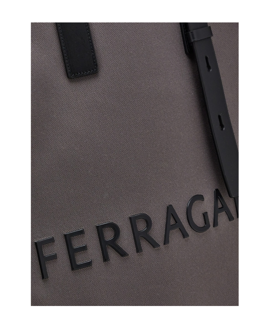 FERRAGAMO TOP DUAL-HANDLE HANDBAG