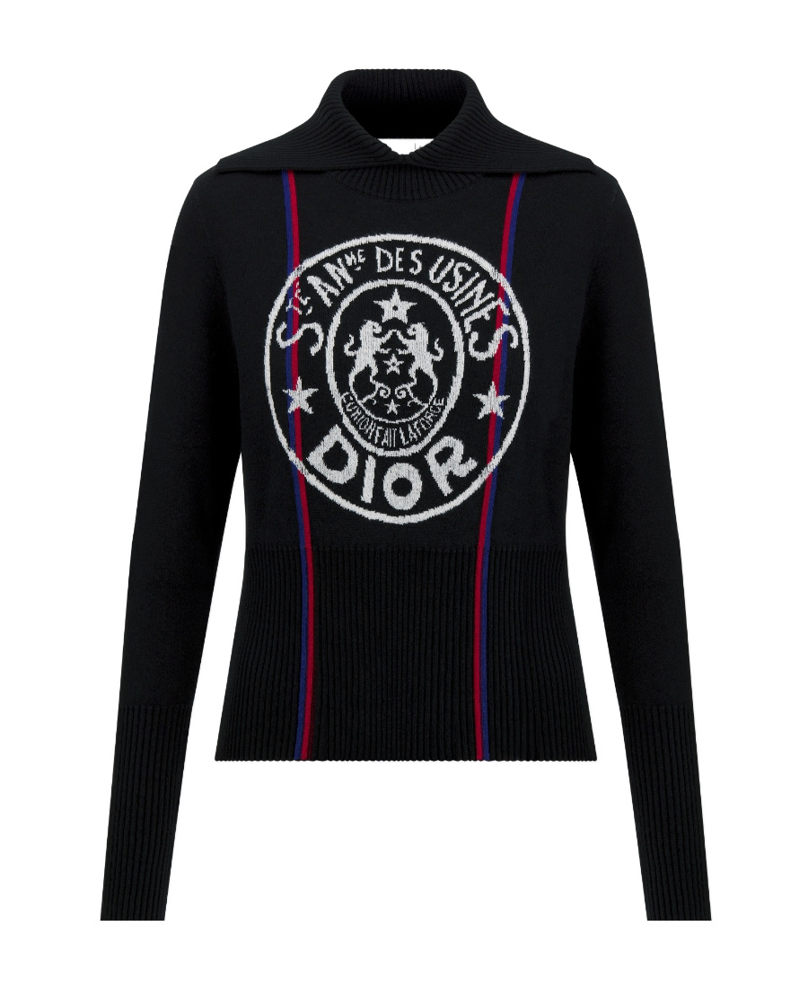 Dior Alps Cashmere Sweater In Black