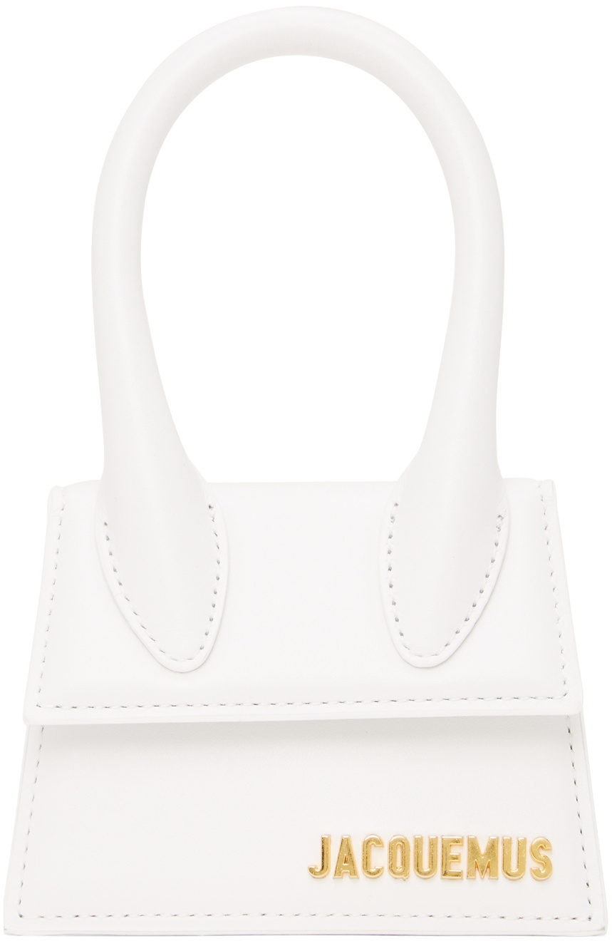 Jacquemus Le Chiquito Top-handle Mini Bag In White