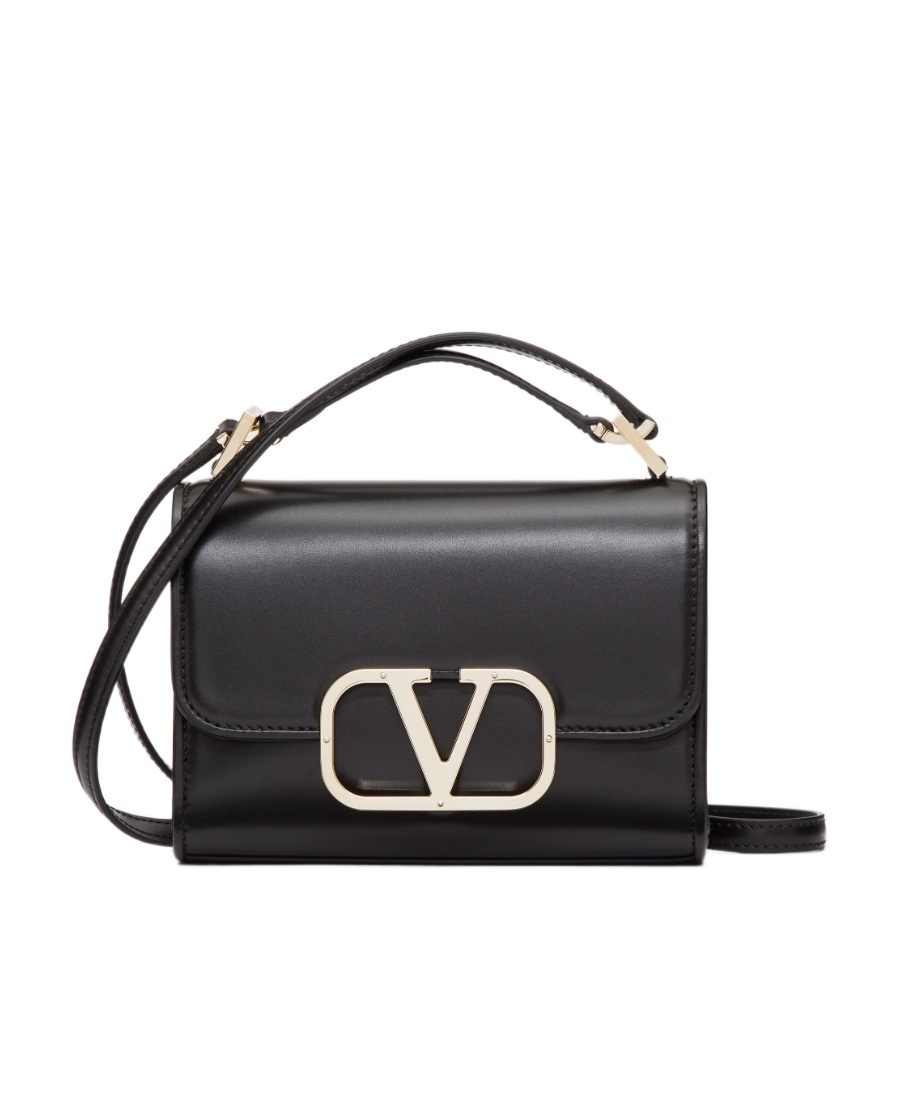 VALENTINO GARAVANI SMALL VLOGO TYPE SHOULDER BAG