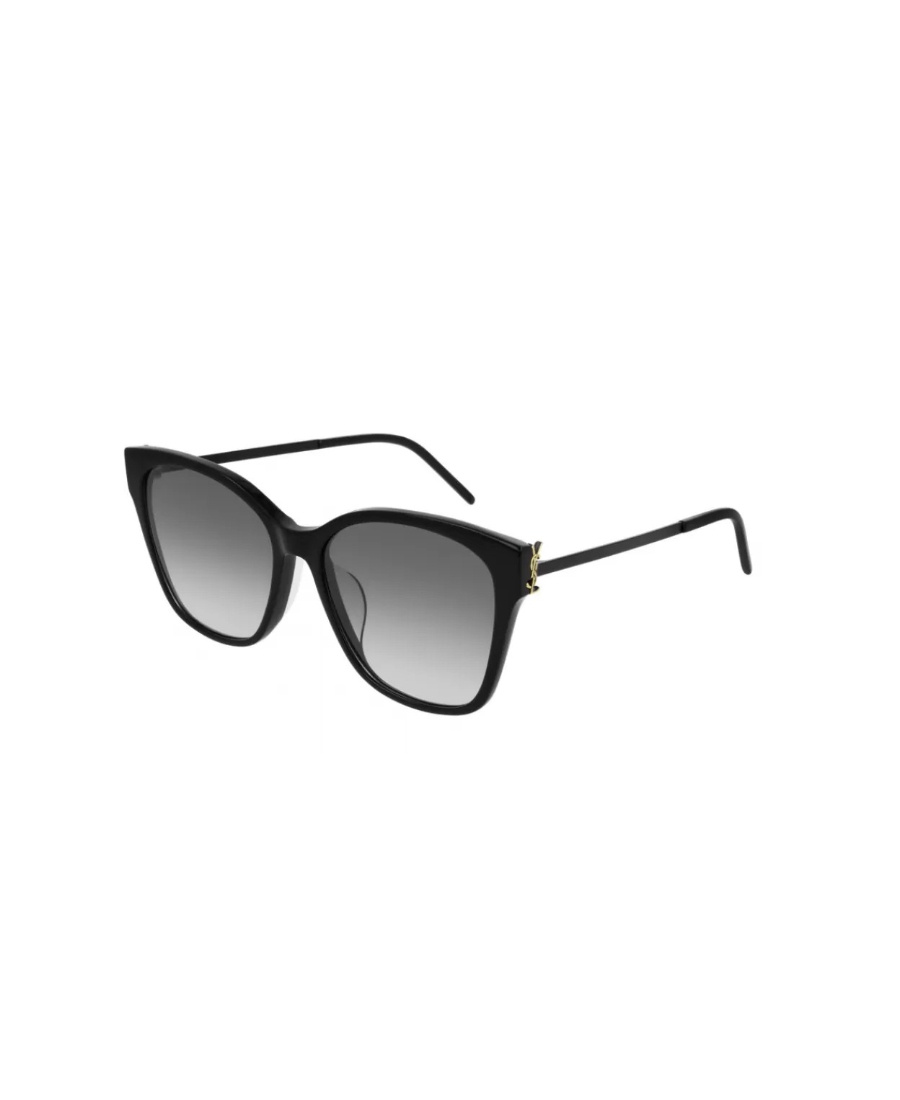 Saint Laurent Eyewear Square Frame Sunglasses In Gray