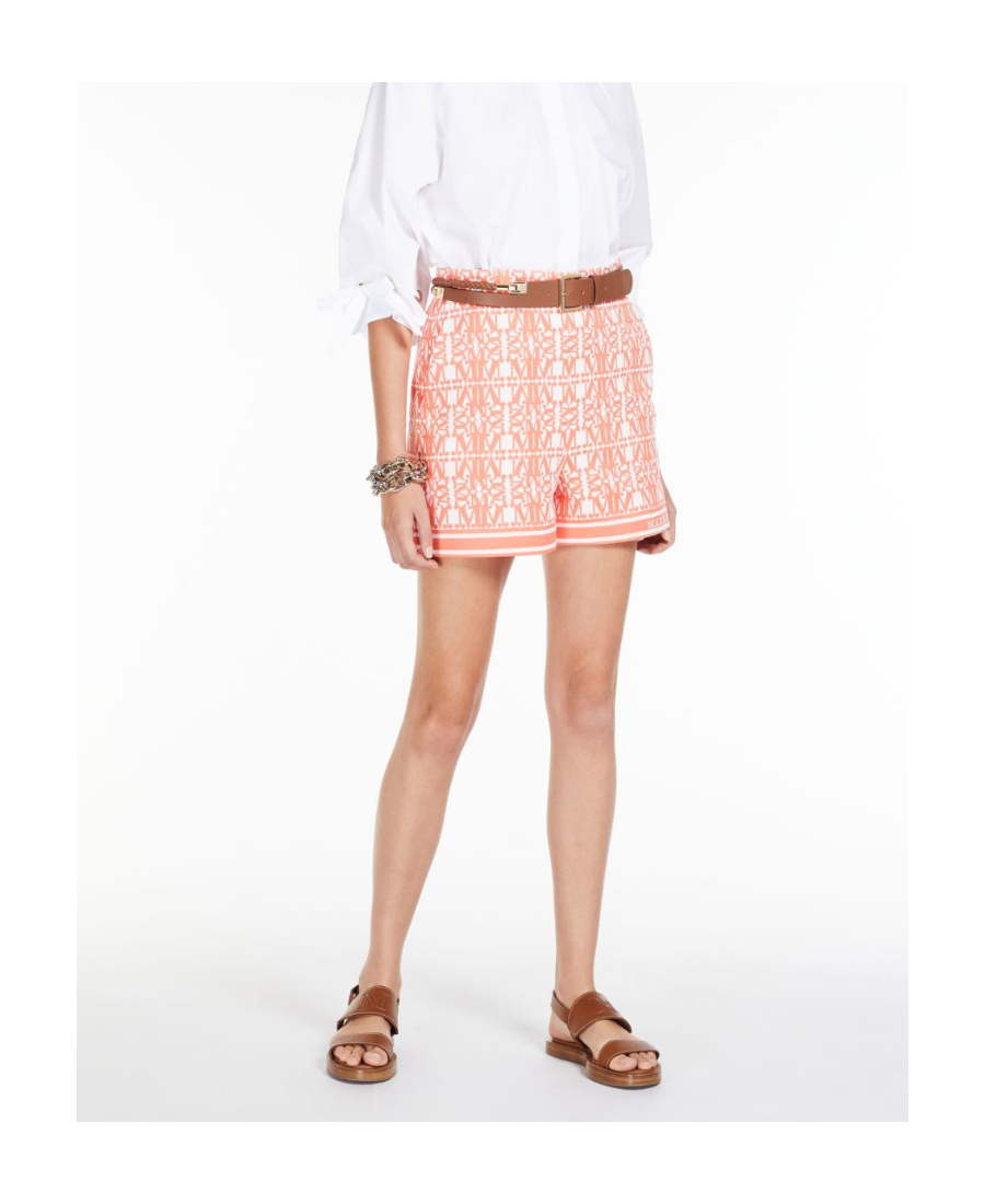 Max Mara Shorts In Orange