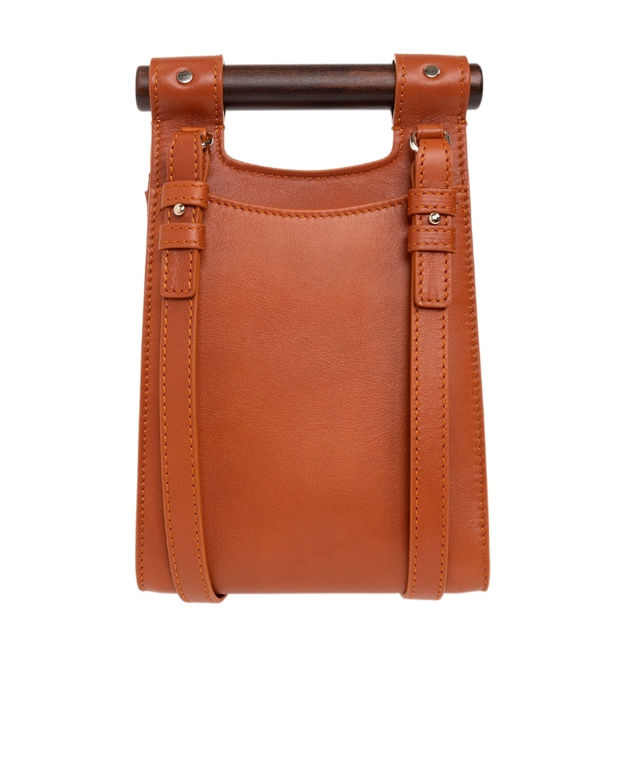 CHLOÉ MAGDA LEATHER PHONE POUCH