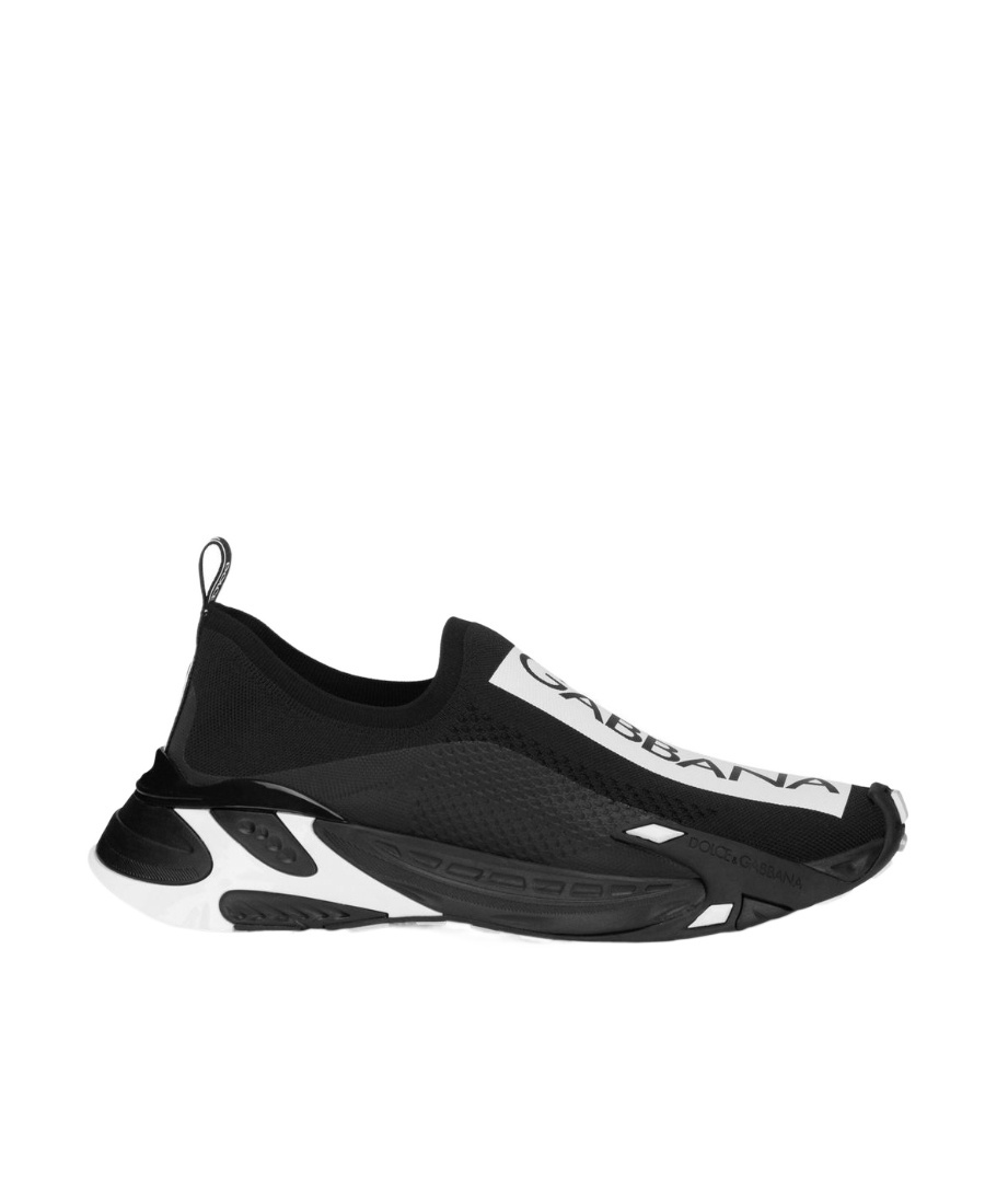 Dolce & Gabbana Sorrento Slip-on Sneakers In Black