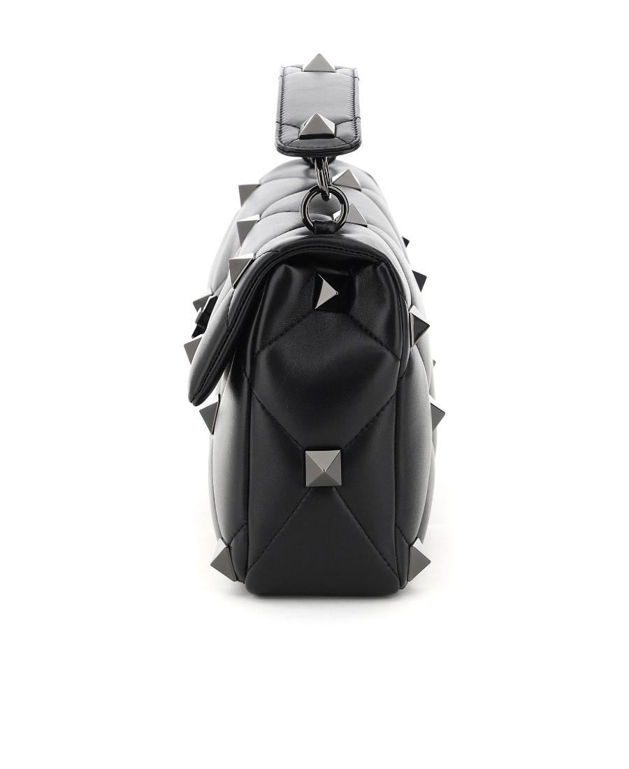 Valentino Rockstud-embellished Tote Bag In Black