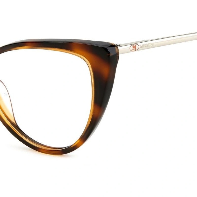 Shop Missoni Cat's Eye Profile Flat Lens In Brown