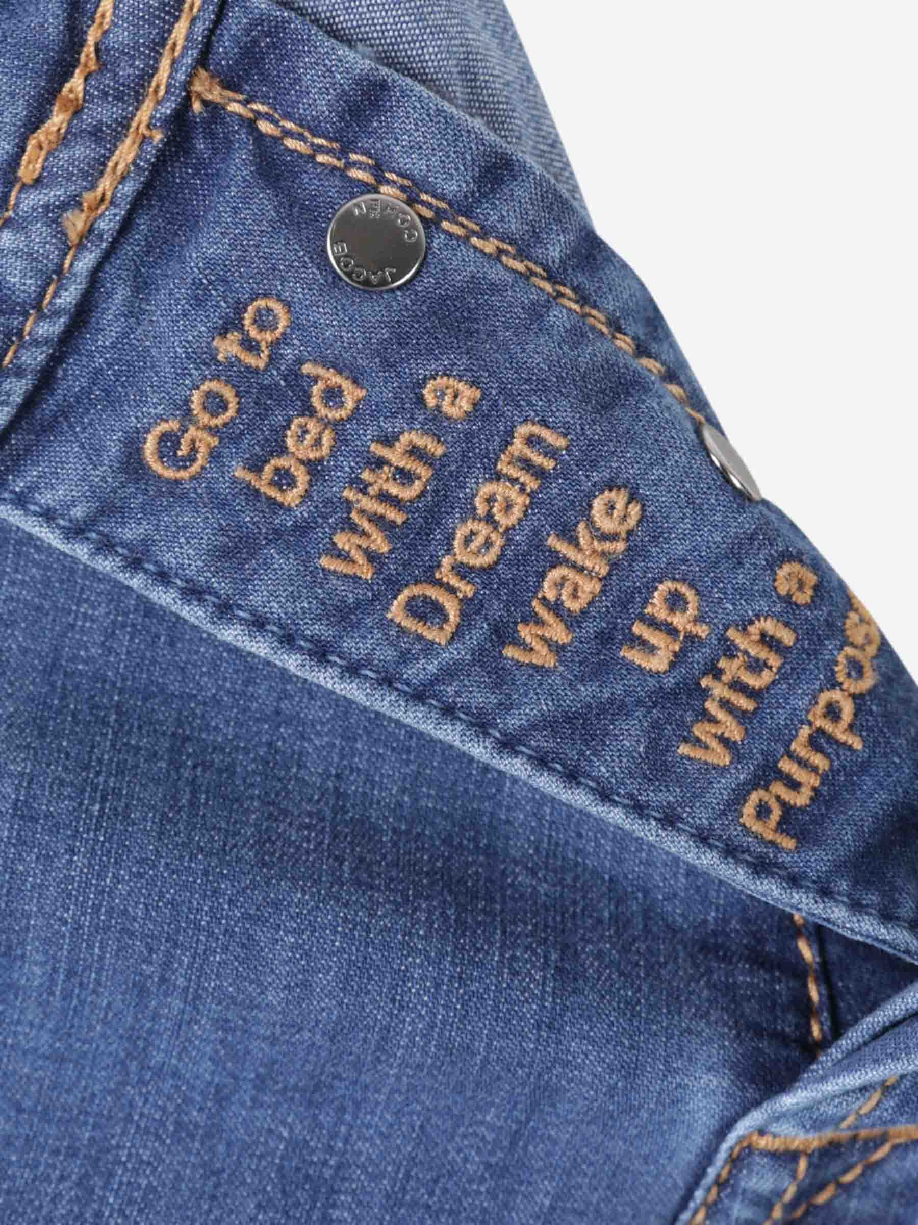 Jacob Cohen Belt-loop Jeans In Blue