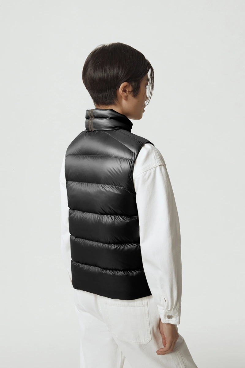 Shop Canada Goose Cypress Padded Gilet In Black