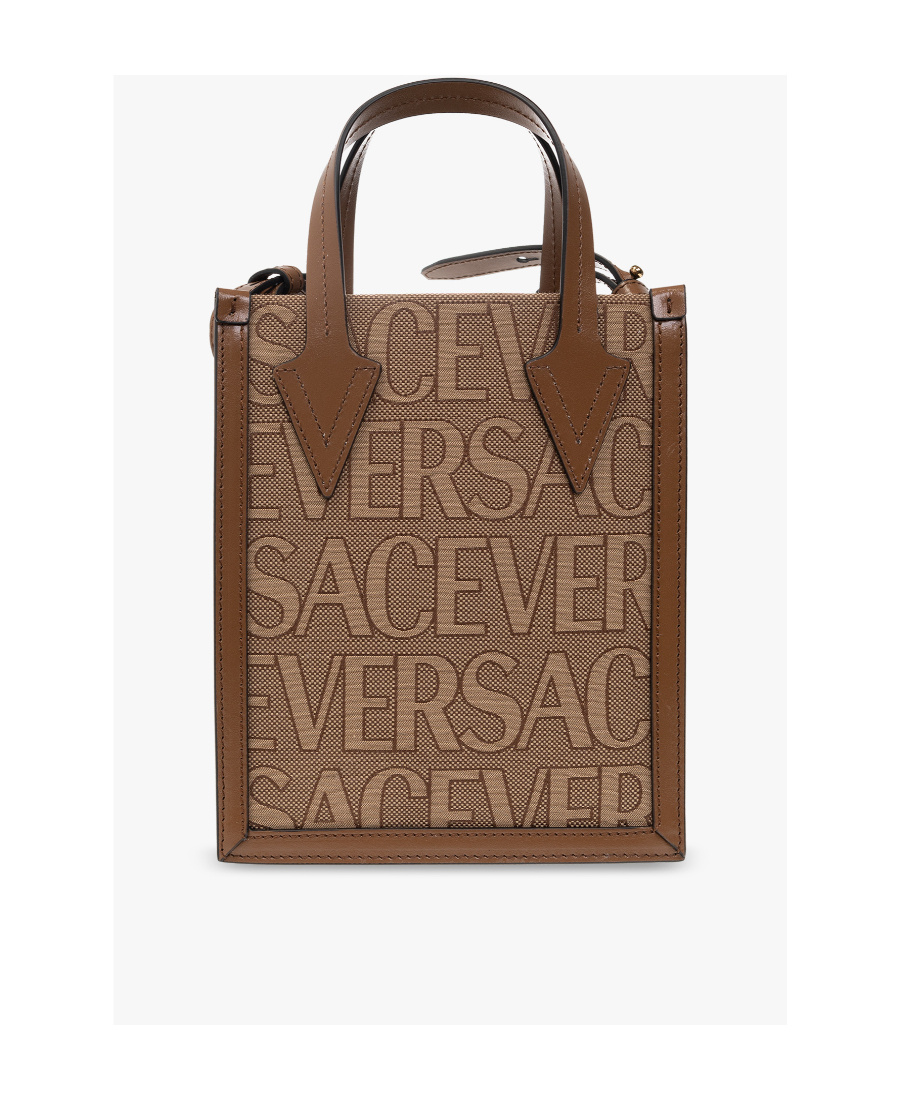 VERSACE VERSACE ALLOVER CROSSBODY BAG