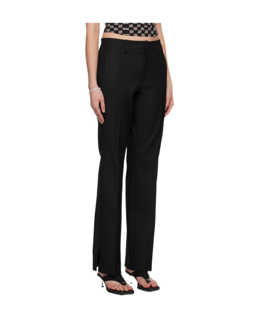 Misbhv Logo Casual Pants In Black