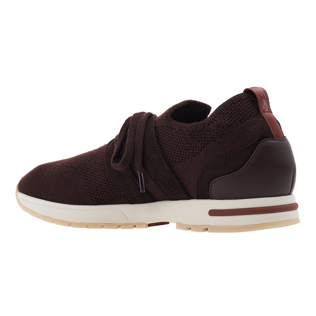Loro Piana Lace-up Casual Shoes In Black