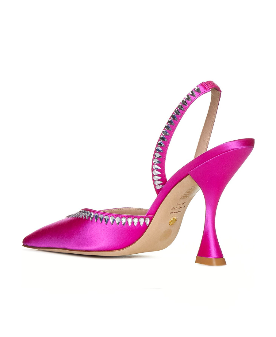Stuart Weitzman Logo High Heels In Multicolor