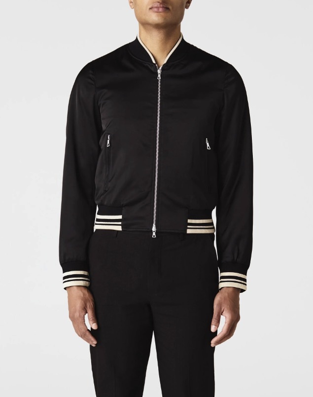 Dries Van Noten Zipper Long-sleeved Casual Jacket In Black