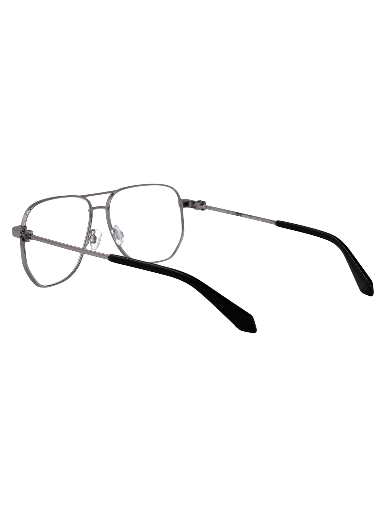 Off-white Full Frame Plain Mirror In White