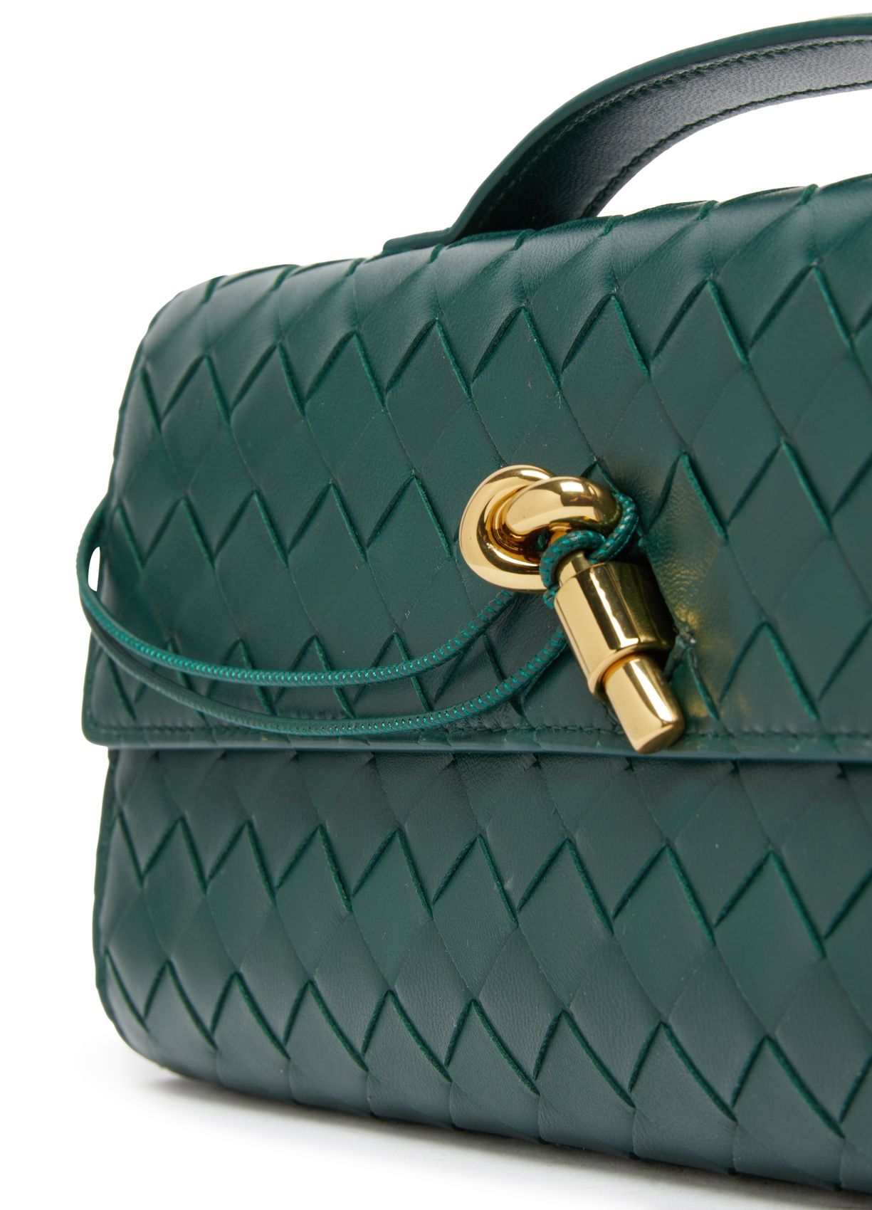 Shop Bottega Veneta Long Clutch Bag In Green