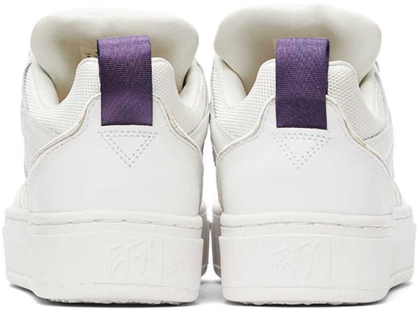 Eytys Sidney Panelled Sneakers In White