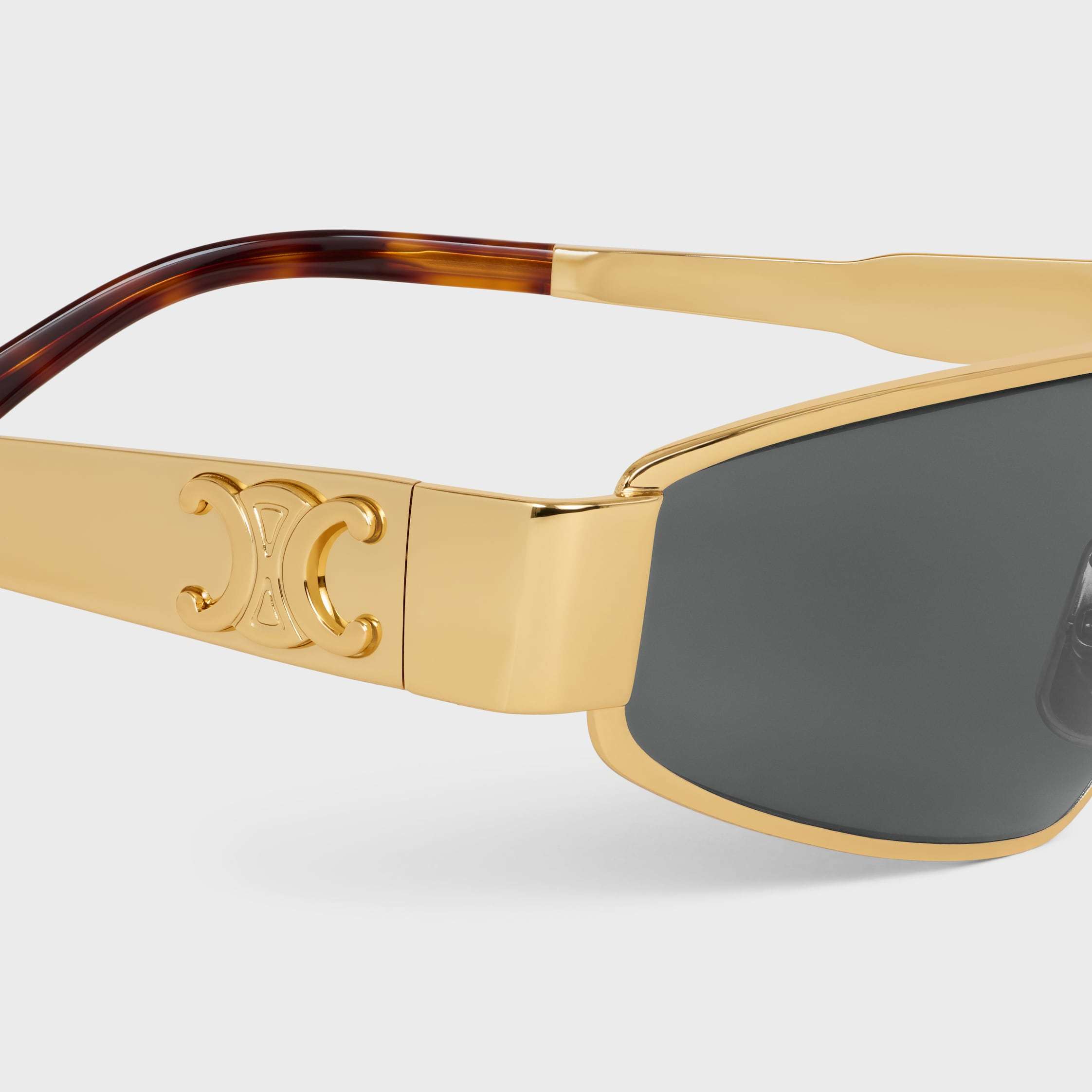 Celine Triomphe Metal 05 Sunglasses In Metal