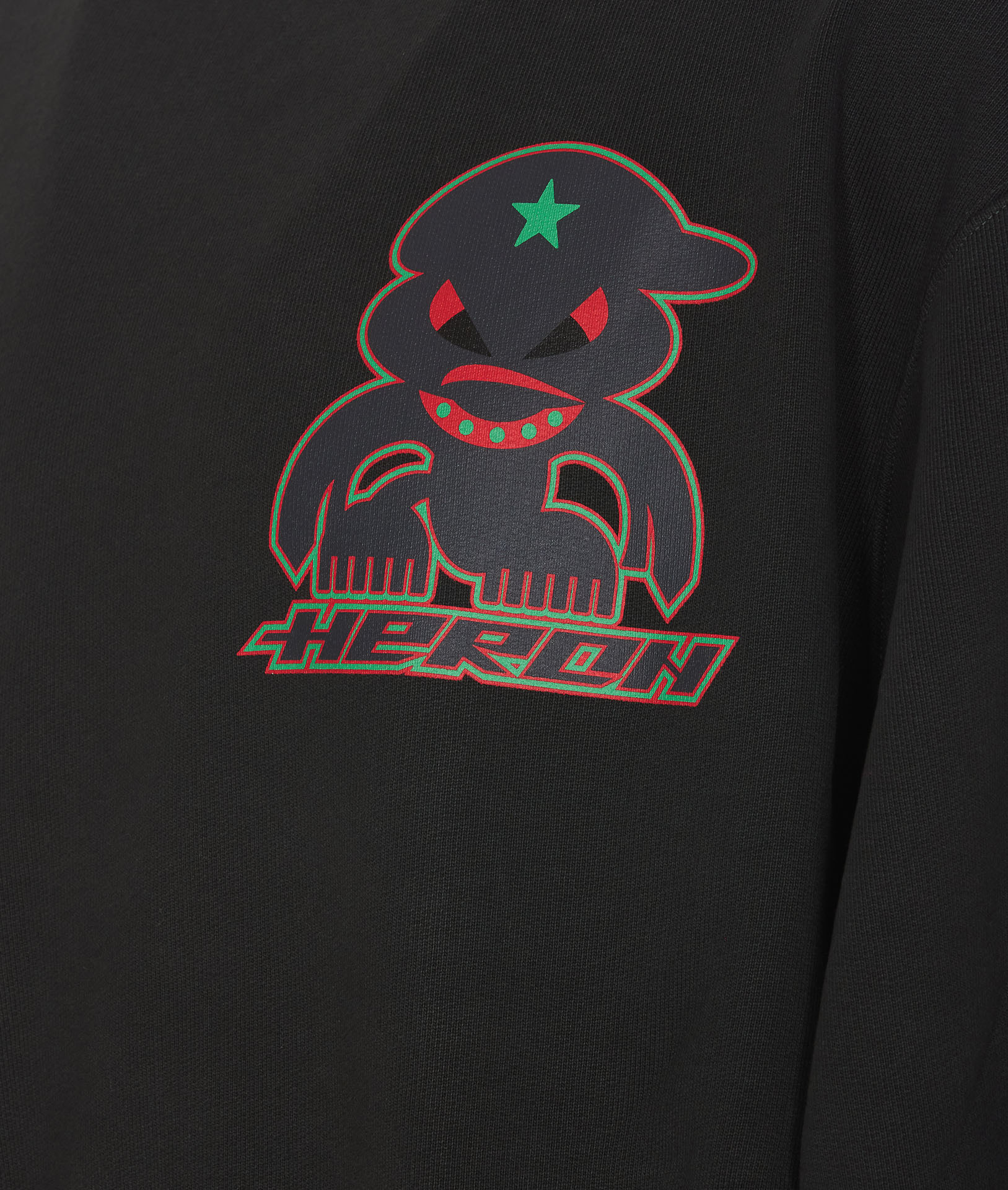 Heron Preston Monster Graphic-print Sweatshirt In Black