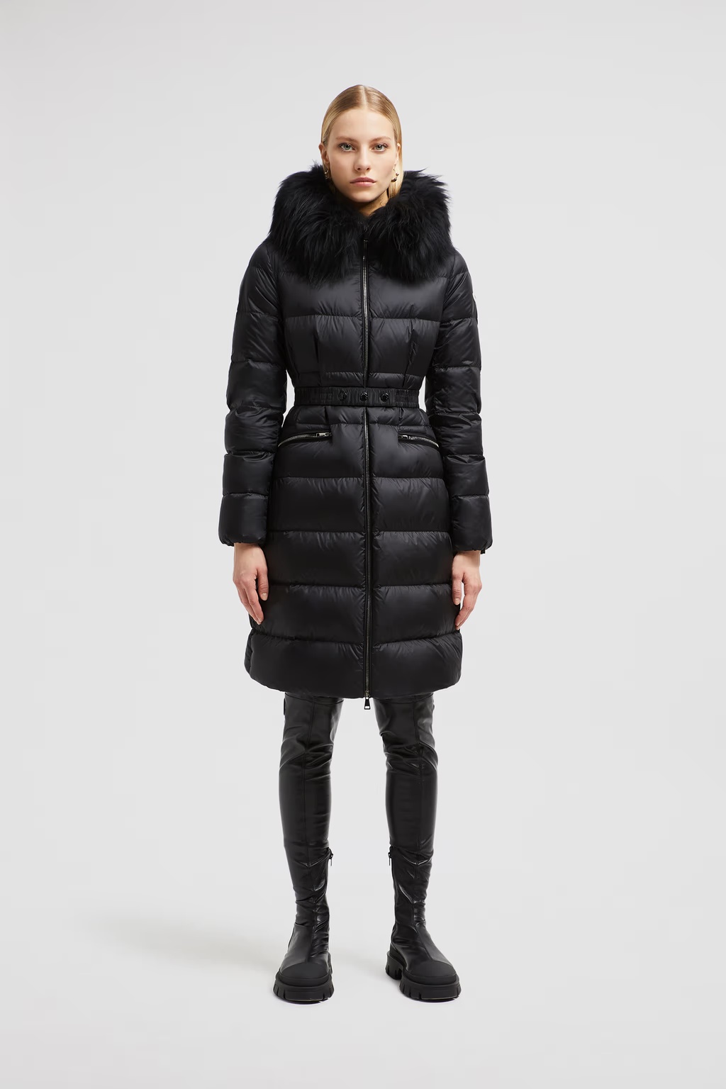 MONCLER BOEDIC LONG DOWN JACKET