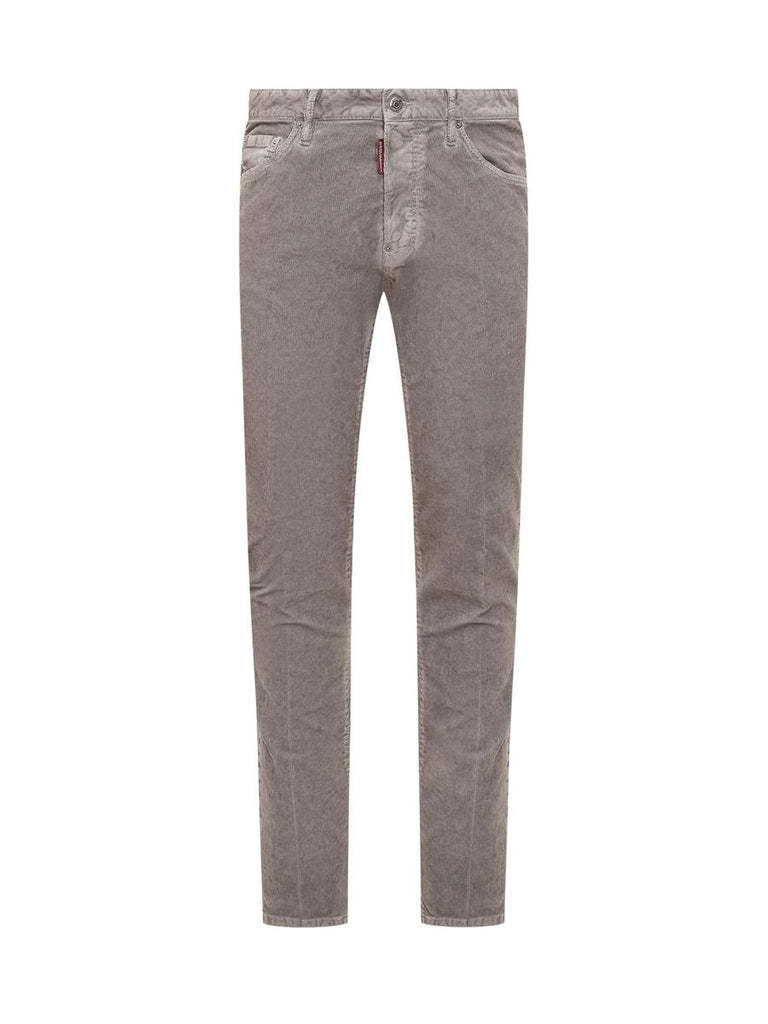 Dsquared2 Cool Guy Corduroy Skinny Trousers In Gray