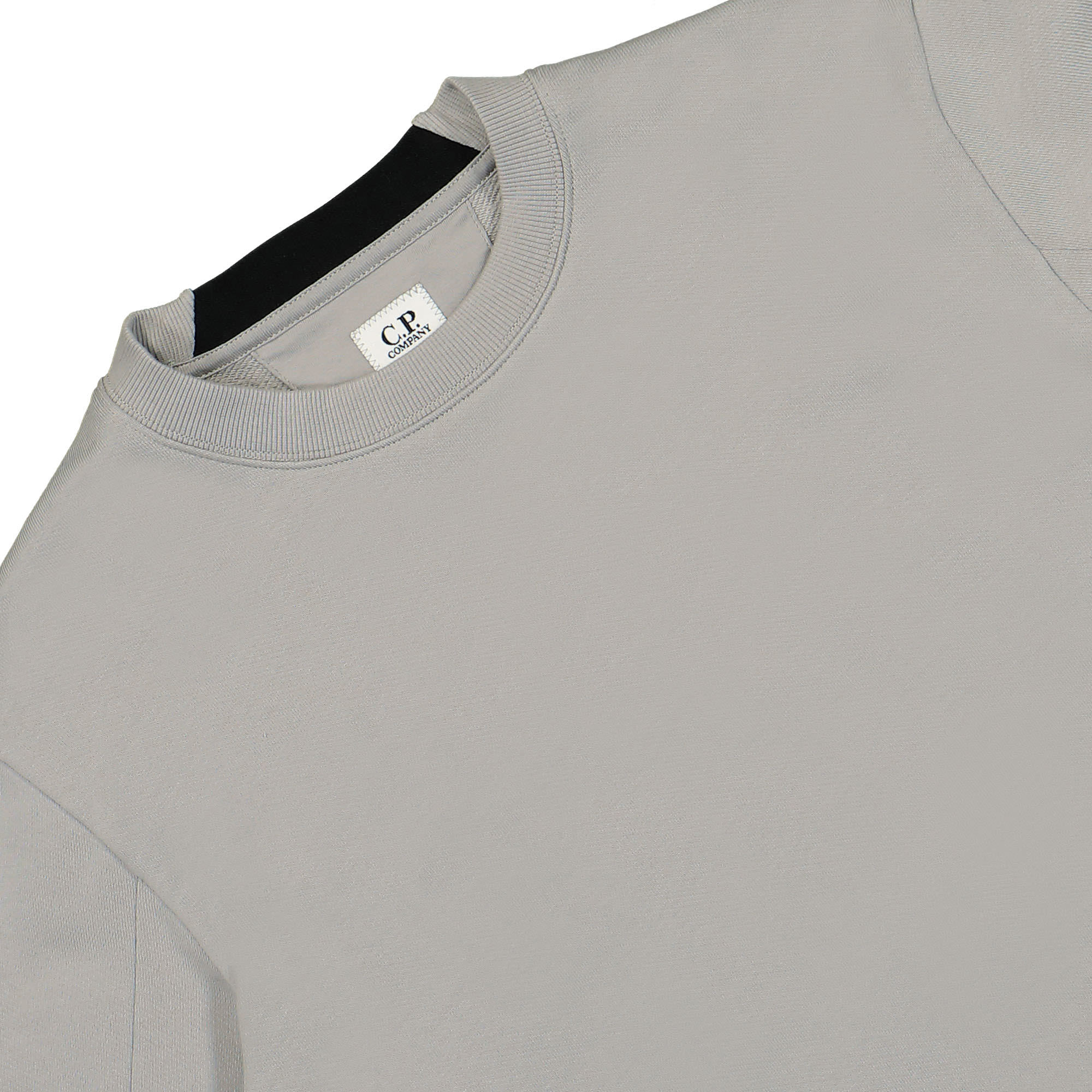 C.p. Company Long-sleeved Sweater In Gray