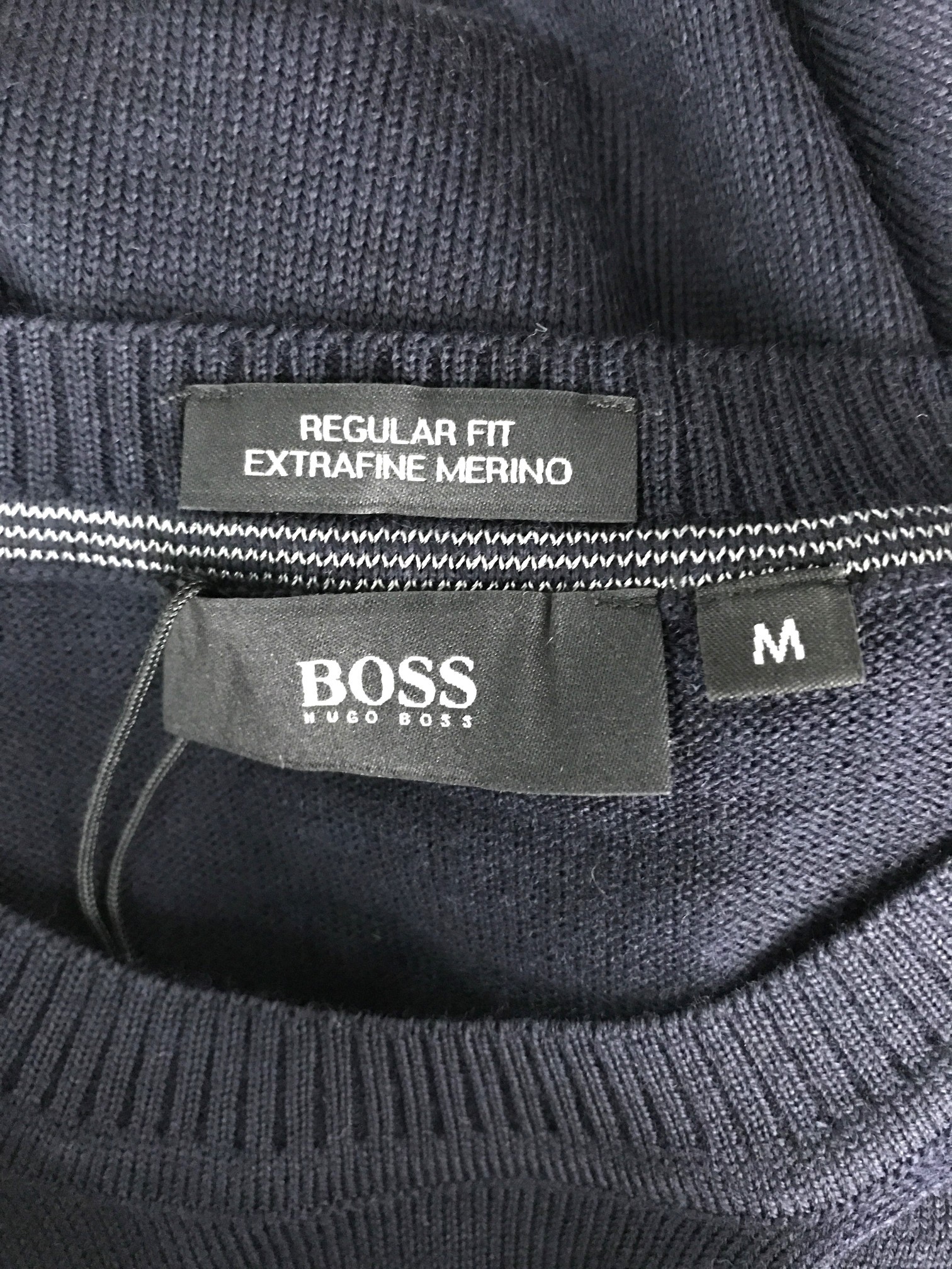 HUGO BOSS ROUND NECK SWEATER
