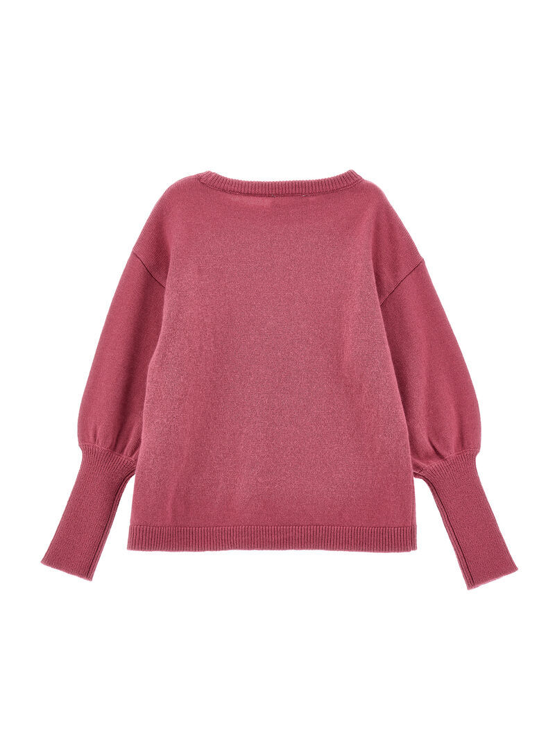 MONNALISA ROUND NECK SWEATER