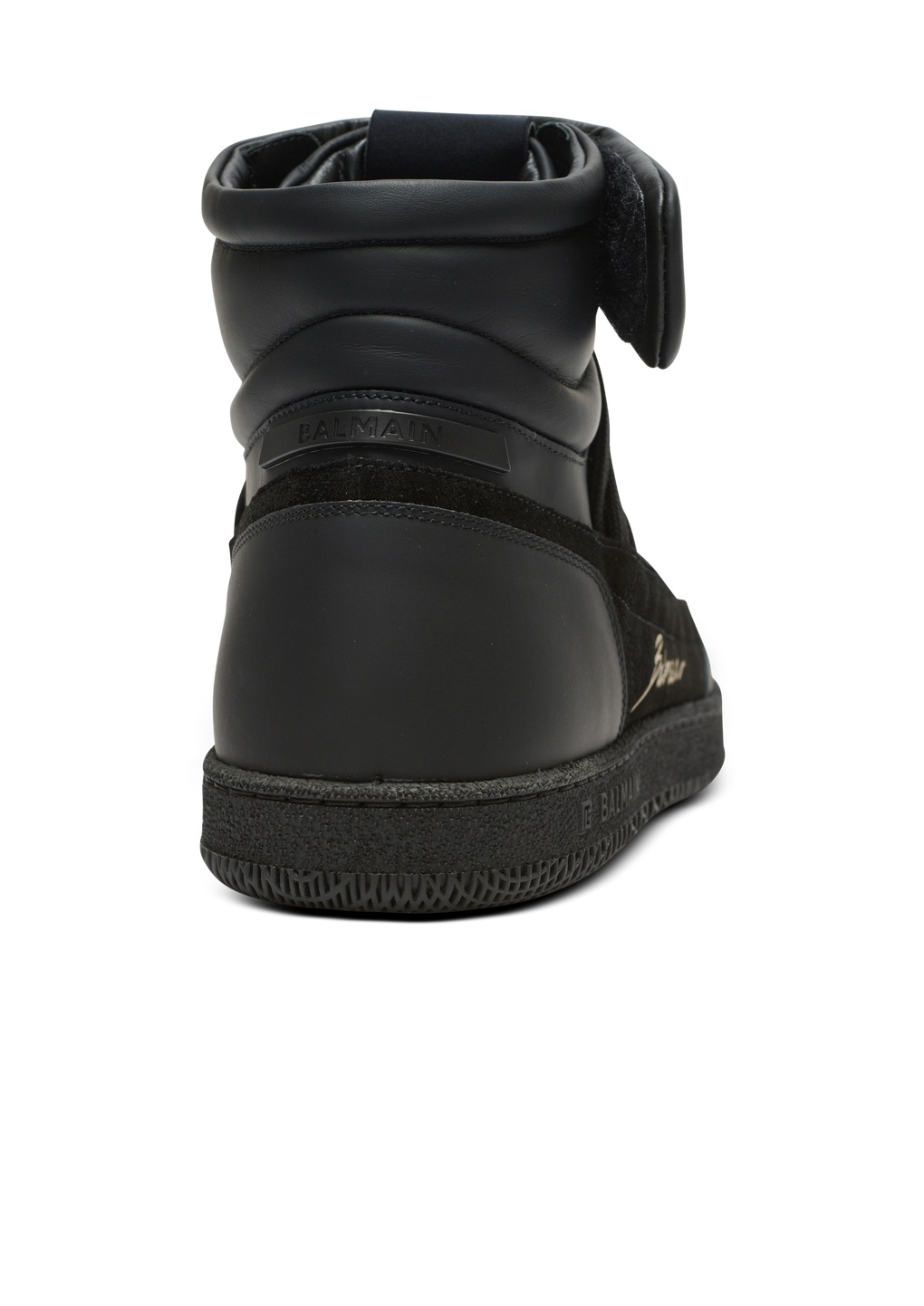 Balmain Leather-panelled Trainers