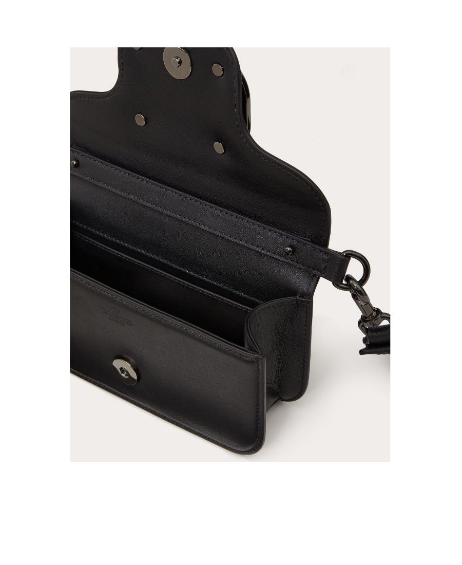 Valentino Vlogo Crossbody Bag In Black