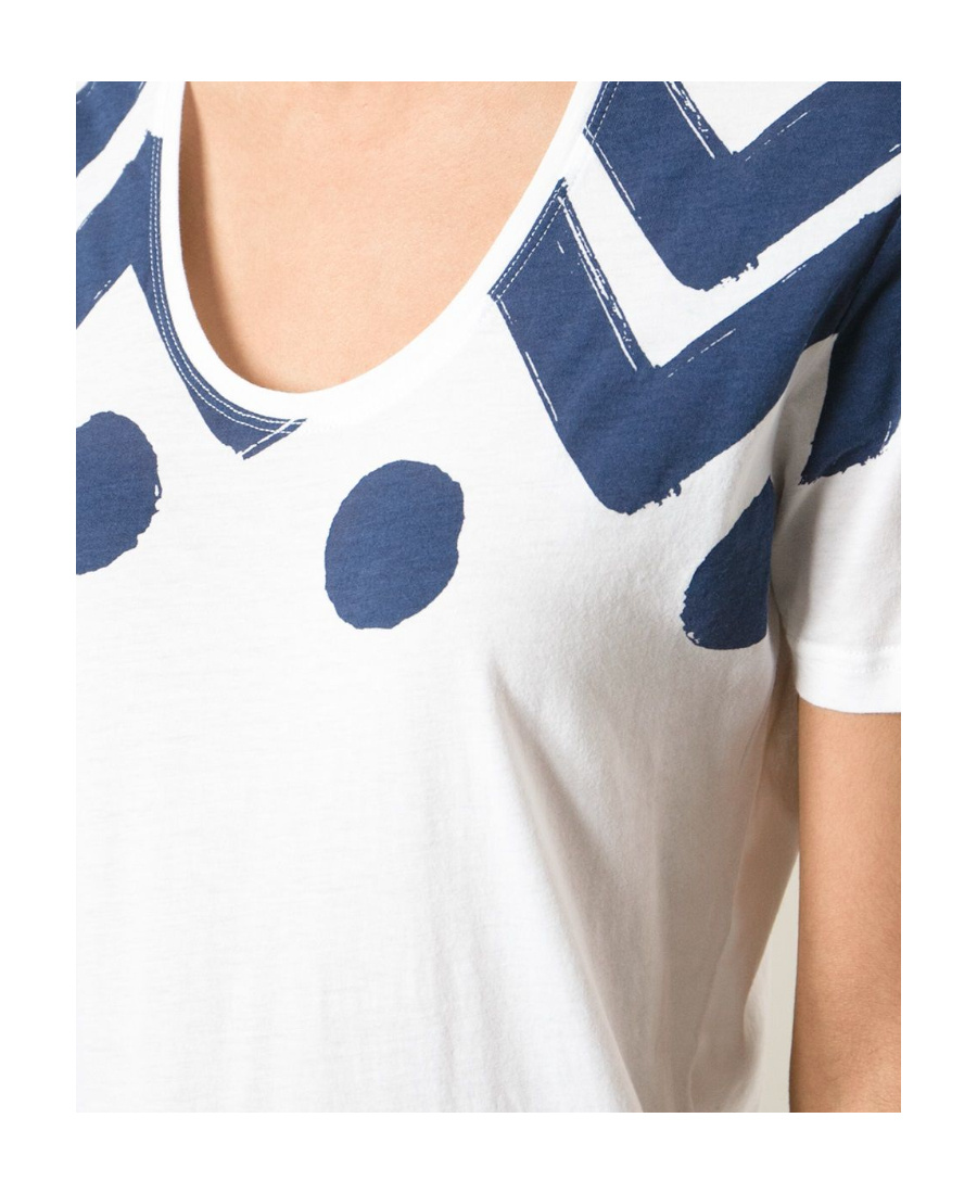 Burberry Graphic Printed T-shirt In White