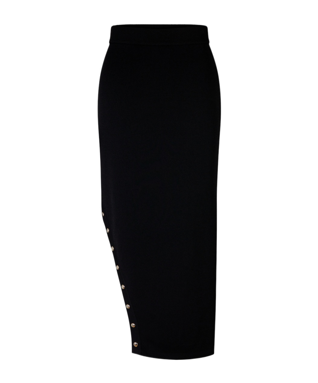 Sonia Rykiel Studded Midi Skirt In Black