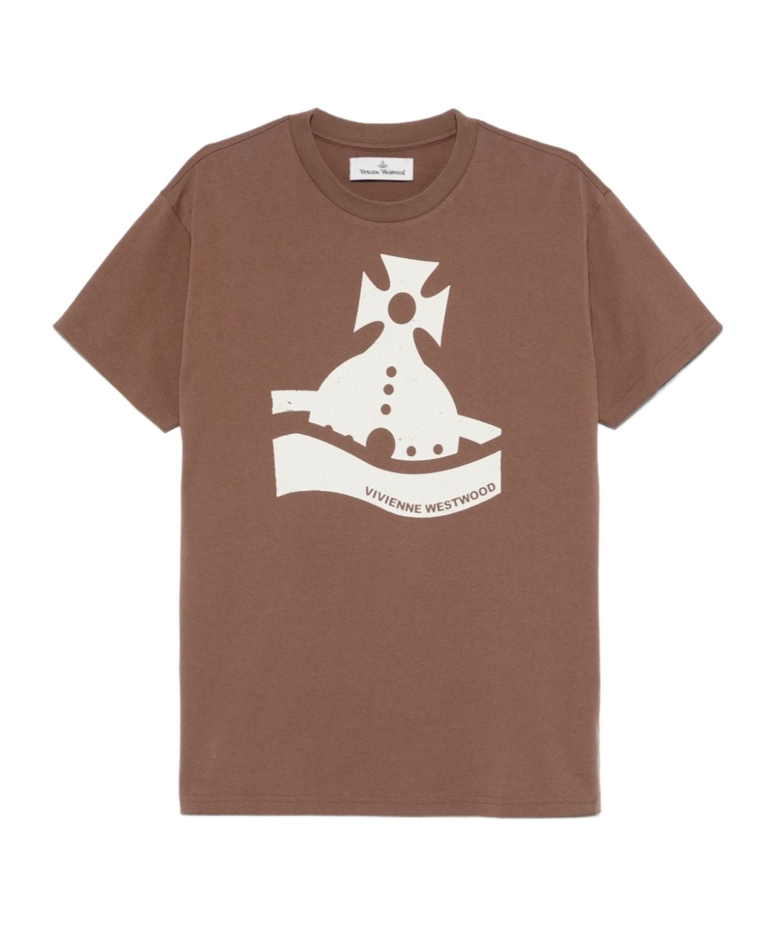 Vivienne Westwood Short-sleeved T-shirt In Brown