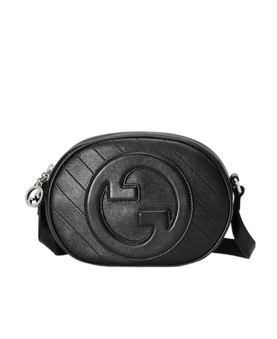 Gucci Mini Blondie Crossbody Bag In Black