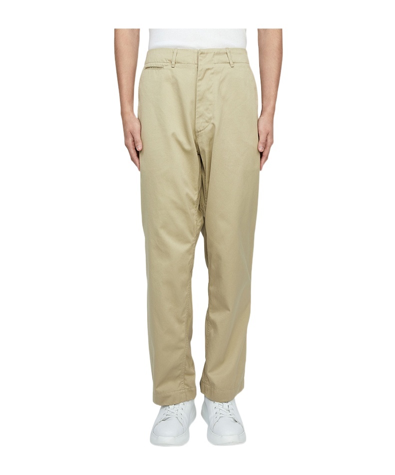 Nanamica Concealed-fastening Straight Trousers In Green