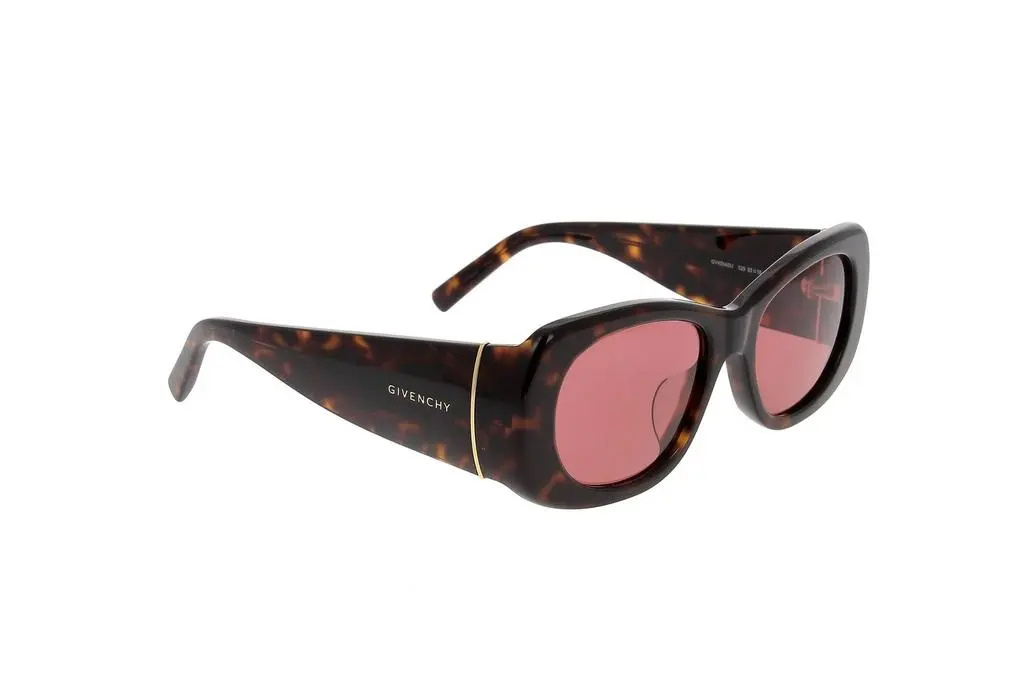 Givenchy Eyewear Rectangular-frame Sunglasses In Brown