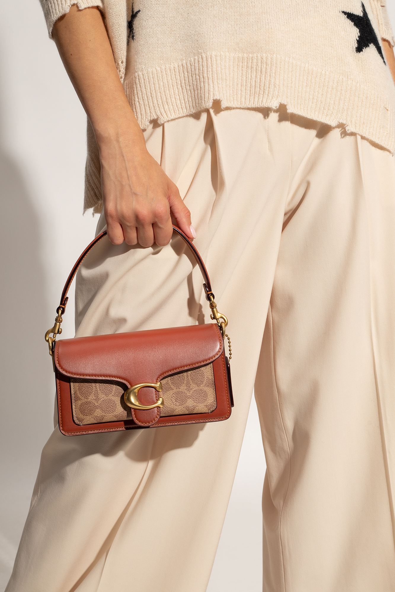 Coach Tabby Schultertasche 20 Aus Signature-canvas In Brown