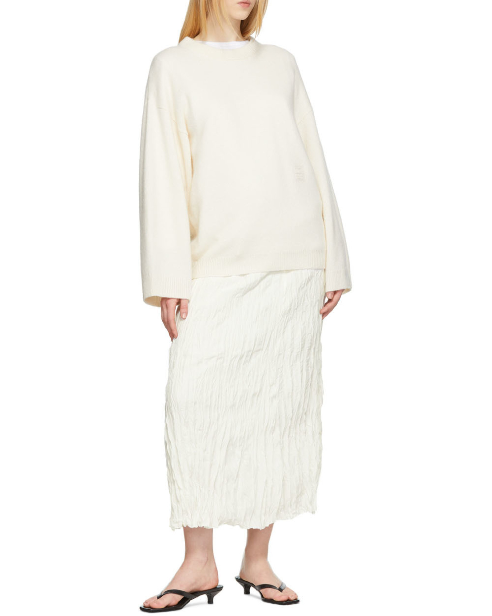 TOTÊME CREW-NECK LONG-SLEEVED JUMPER