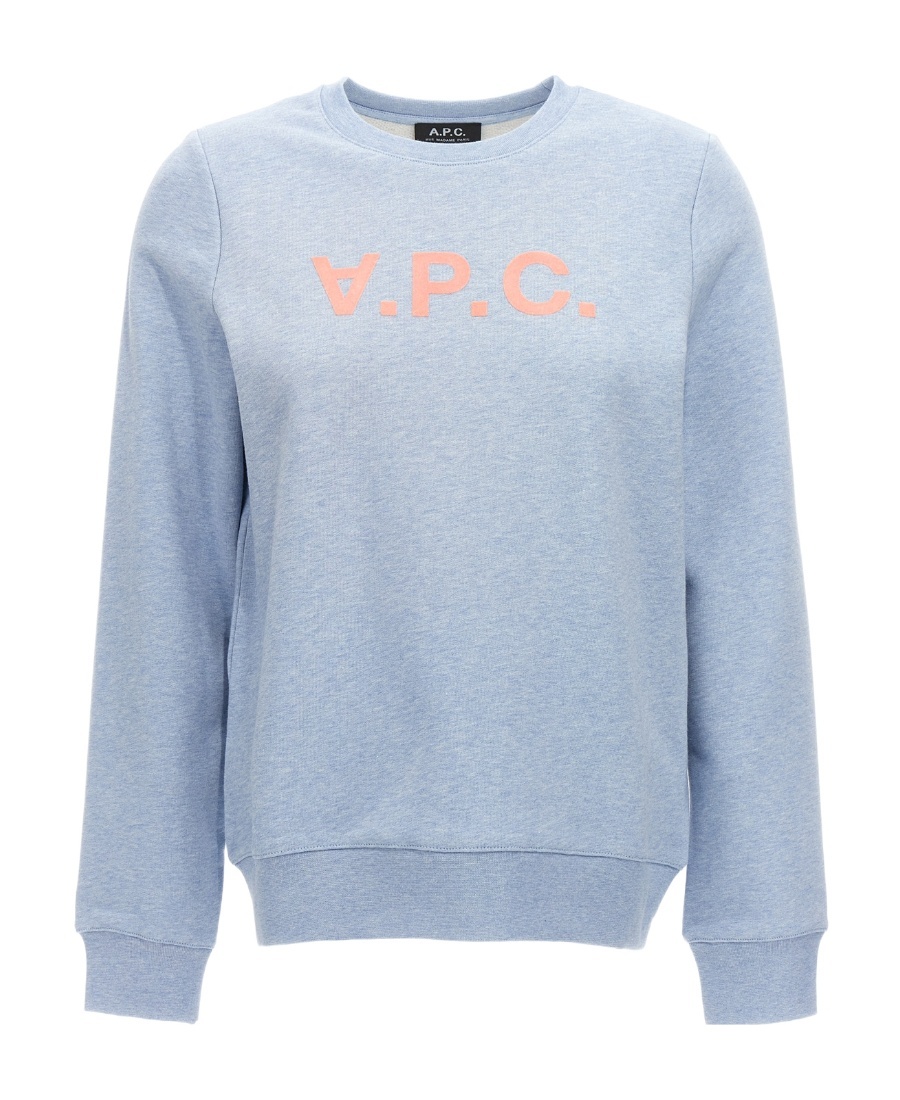 APC VIVA LOGO COTTON SWEATSHIRT 