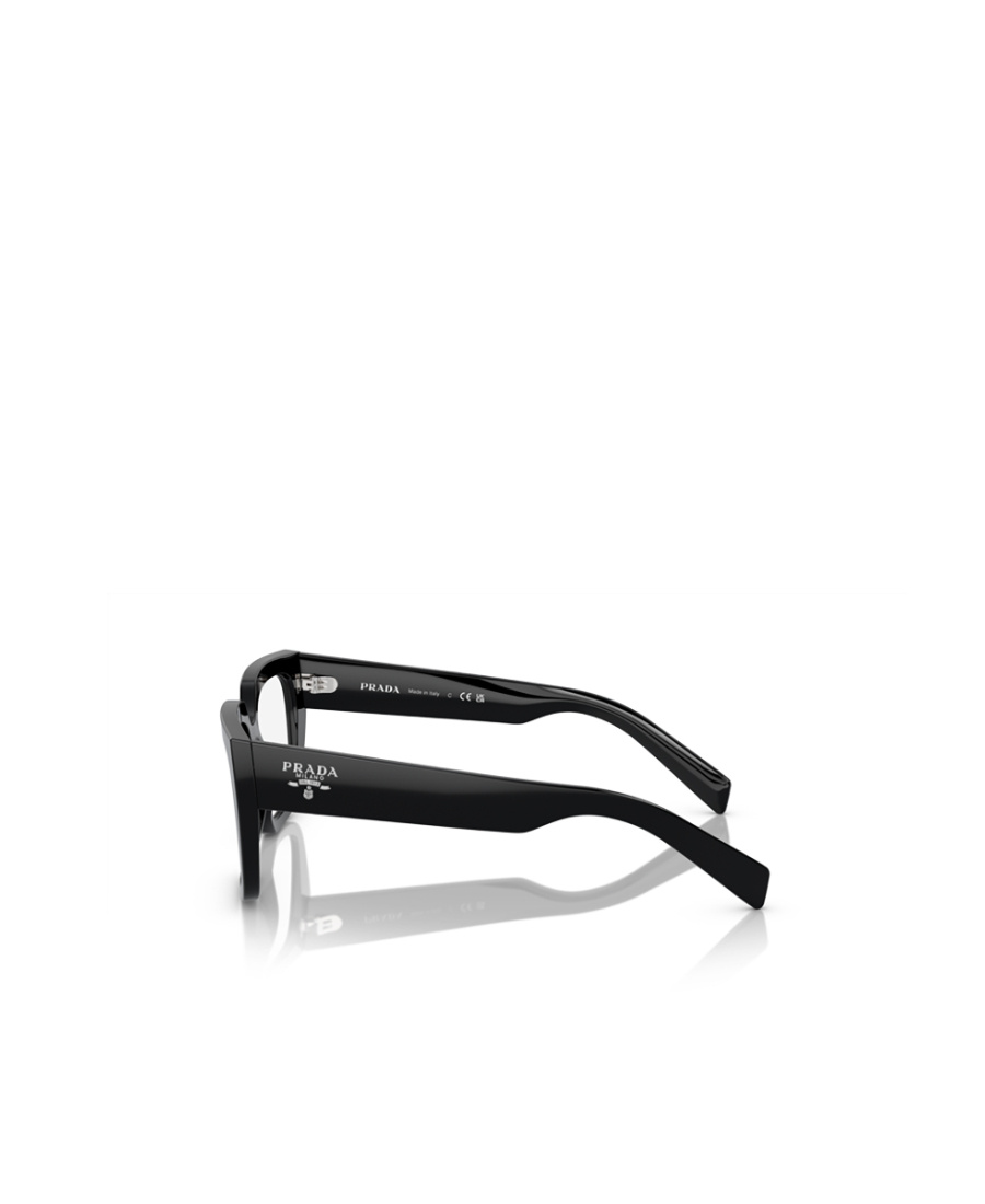 Prada Eyewear Square Frame Glasses In Black