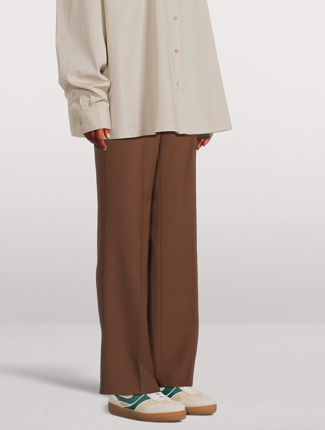 DRIES VAN NOTEN ROUND-HEADED LOW-TOP CASUAL SHOES 