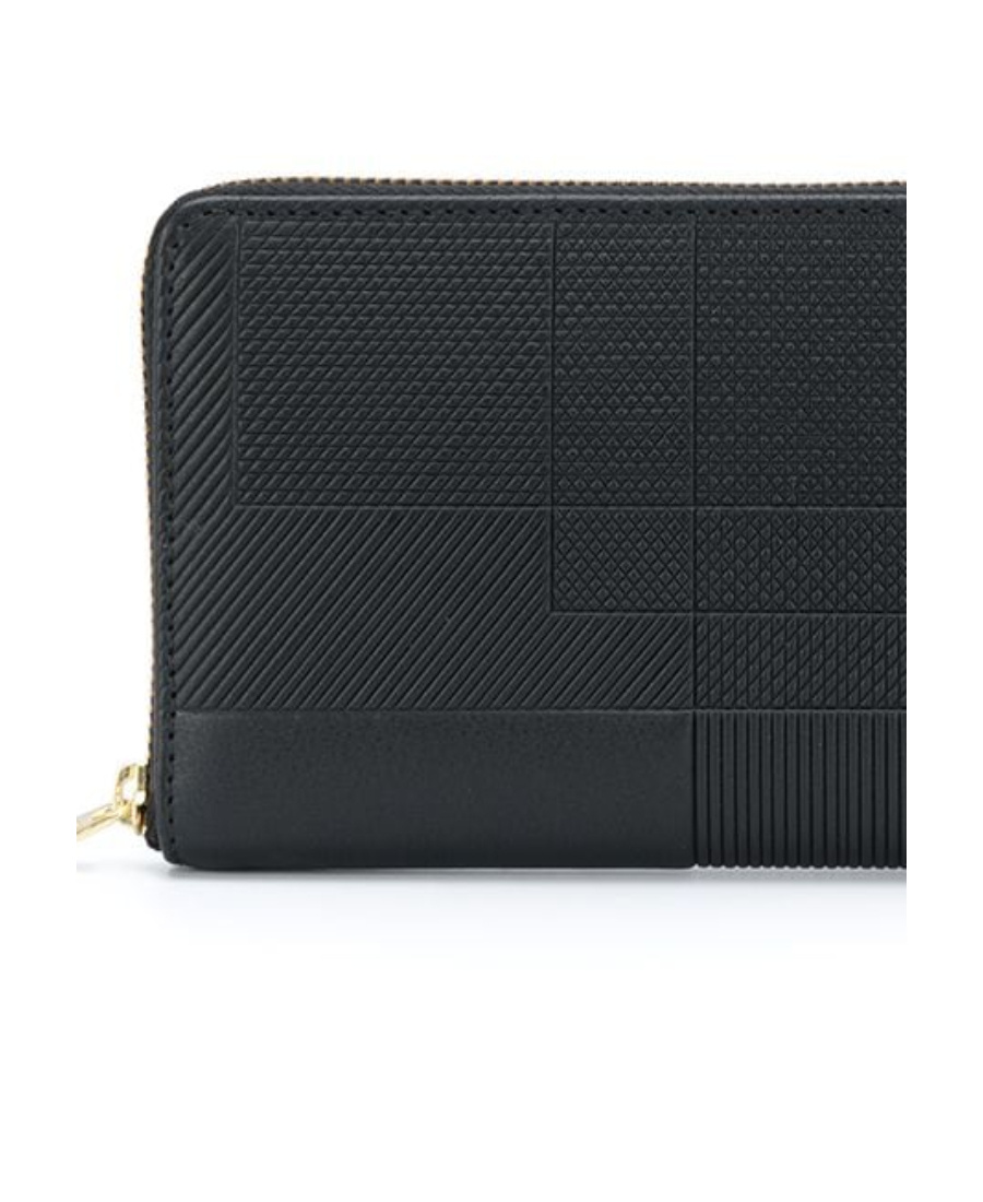 Comme Des Garçons Zipper Long Purse In Black