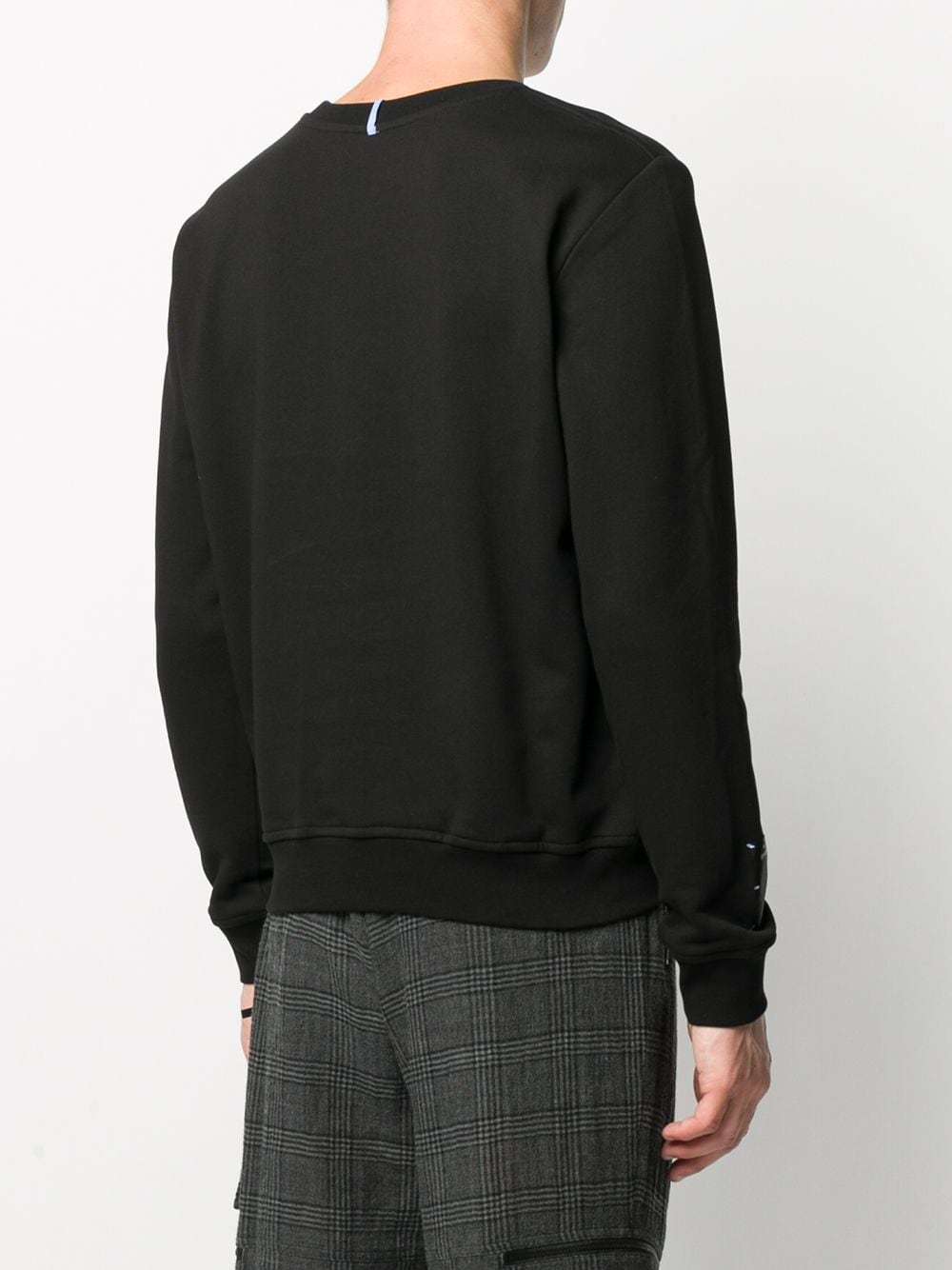 Mcq By Alexander Mcqueen Graphic-prit Crew Neck Tee In Black