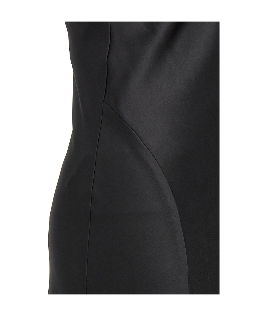 Pinko Side-slit Maxi Dress In Multi