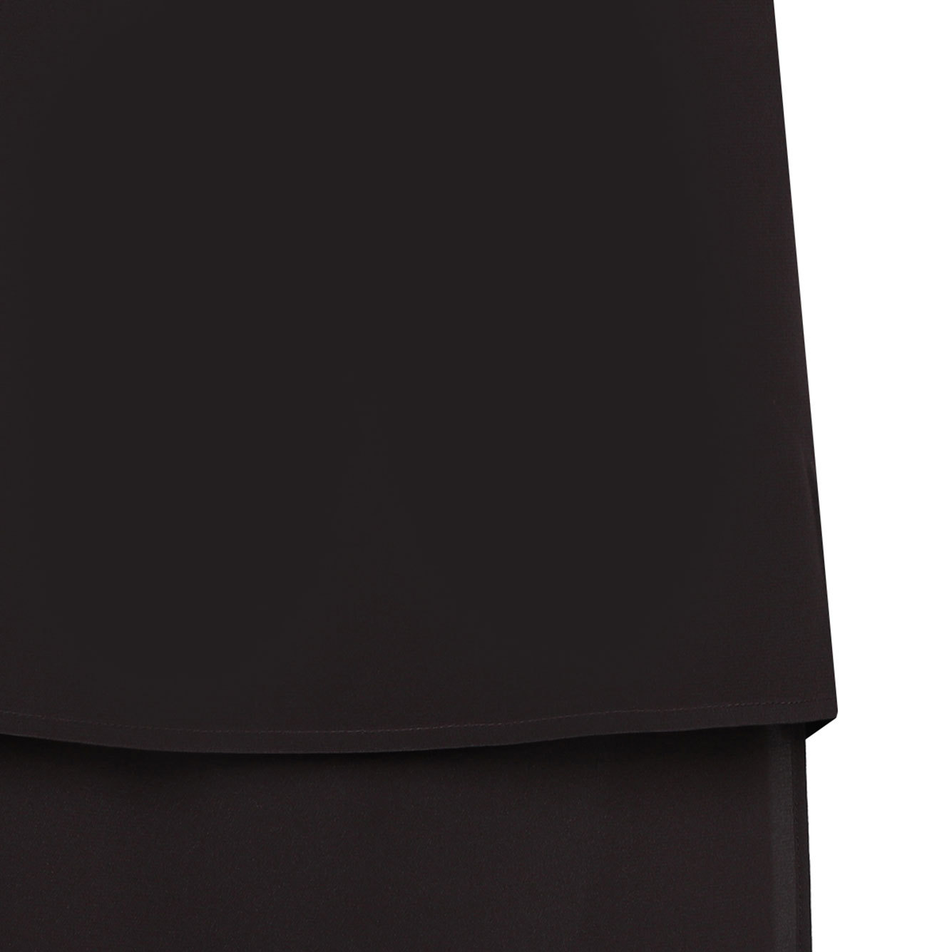 P.a.r.o.s.h Parosh Sleeveless Silk Blouse With Draped Neckline In Black