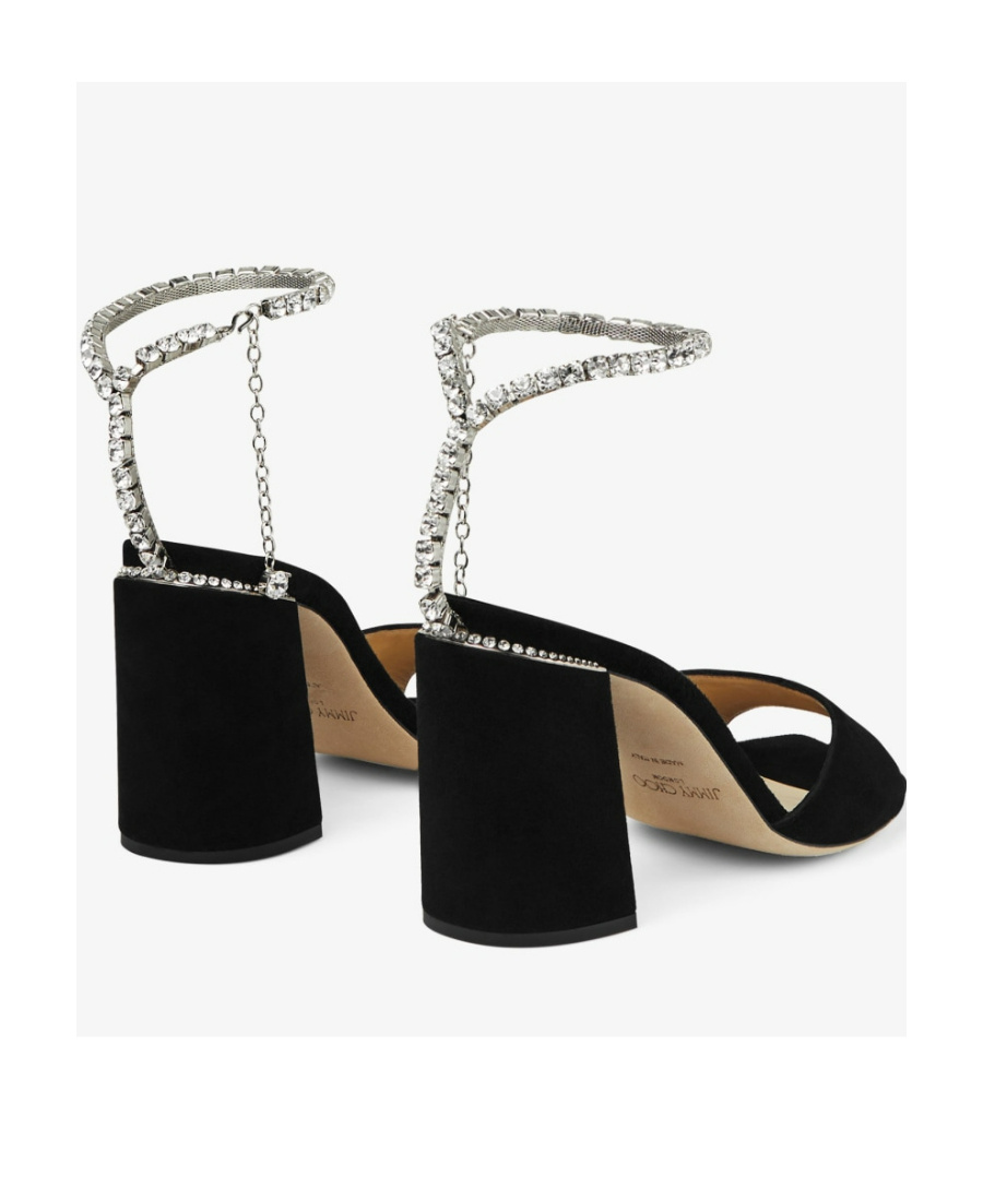 Shop Jimmy Choo Saeda Sandal 85 In White